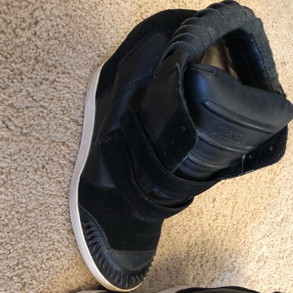 Diesel wedge sneaker size 9